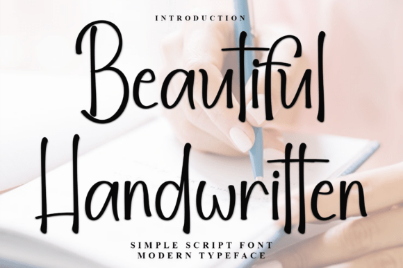 Beautiful Handwritten: Adding a Human Touch to Your Designs