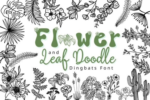 Bringing Nature Indoors with Flower and Leaf Doodle