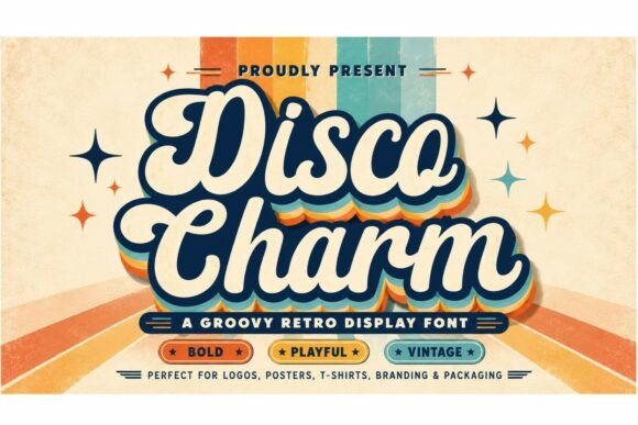 Disco Charm: Inject Groovy Energy Into Your Designs