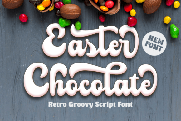 Easter Chocolate: A Handwritten Font with Real Personality