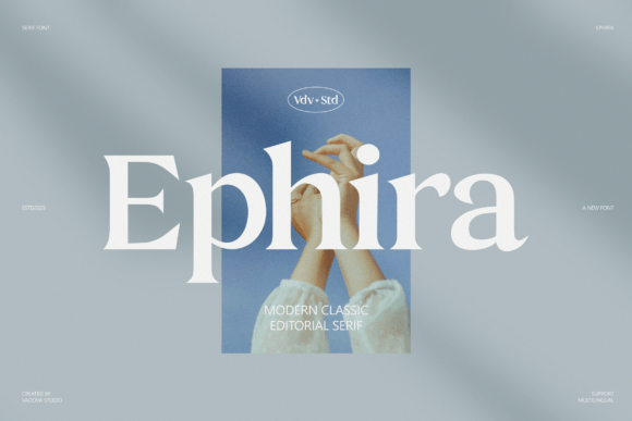 Ephira: A Serif Font for Sophisticated Branding