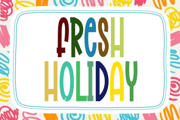 Fresh Holiday: A Modern Script for Lasting Brand Elegance