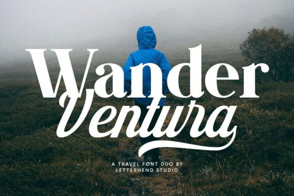 Wander Ventura: Crafting Visual Stories with a Travel-Inspired Font Duo