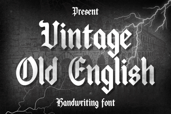 When to Use Vintage Old English in Your Designs